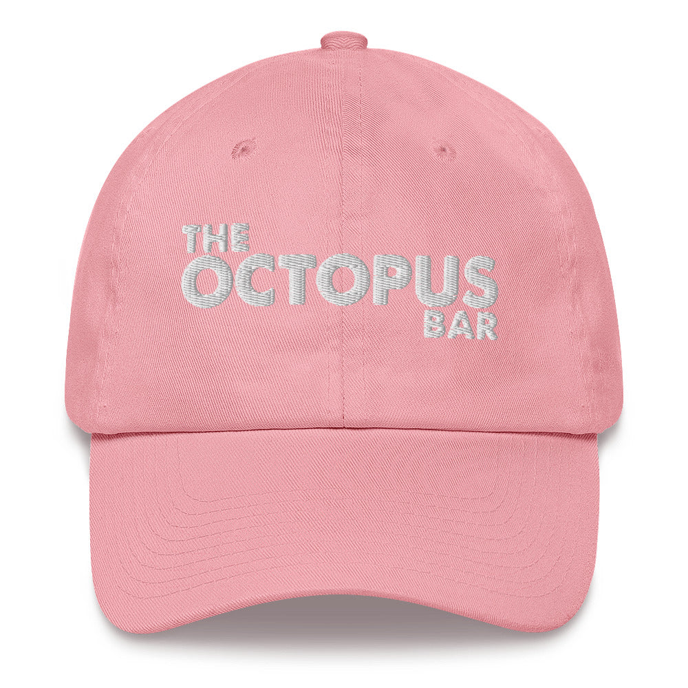 dad hat w/white stitch