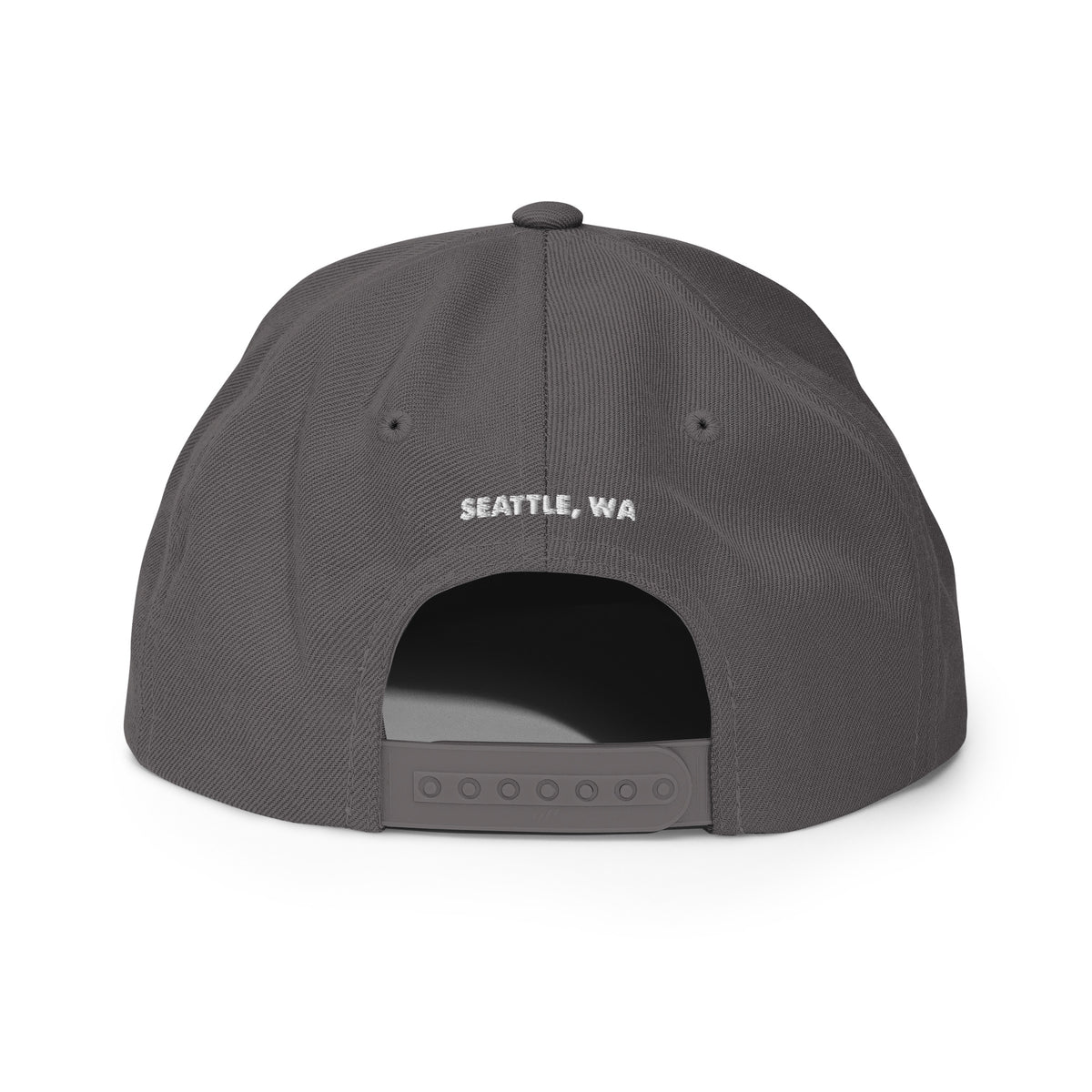 the octopus bar snapback hat w/white stitch