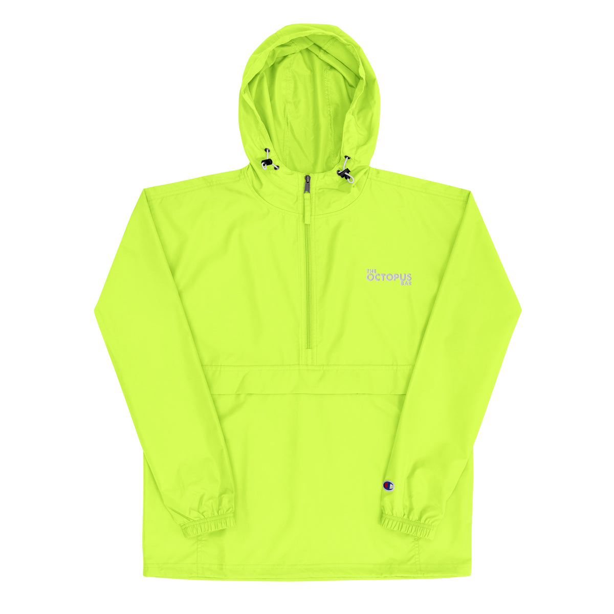 embroidered champion packable jacket