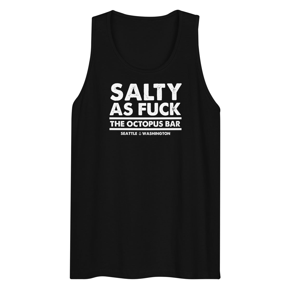 salty as fuck tank top