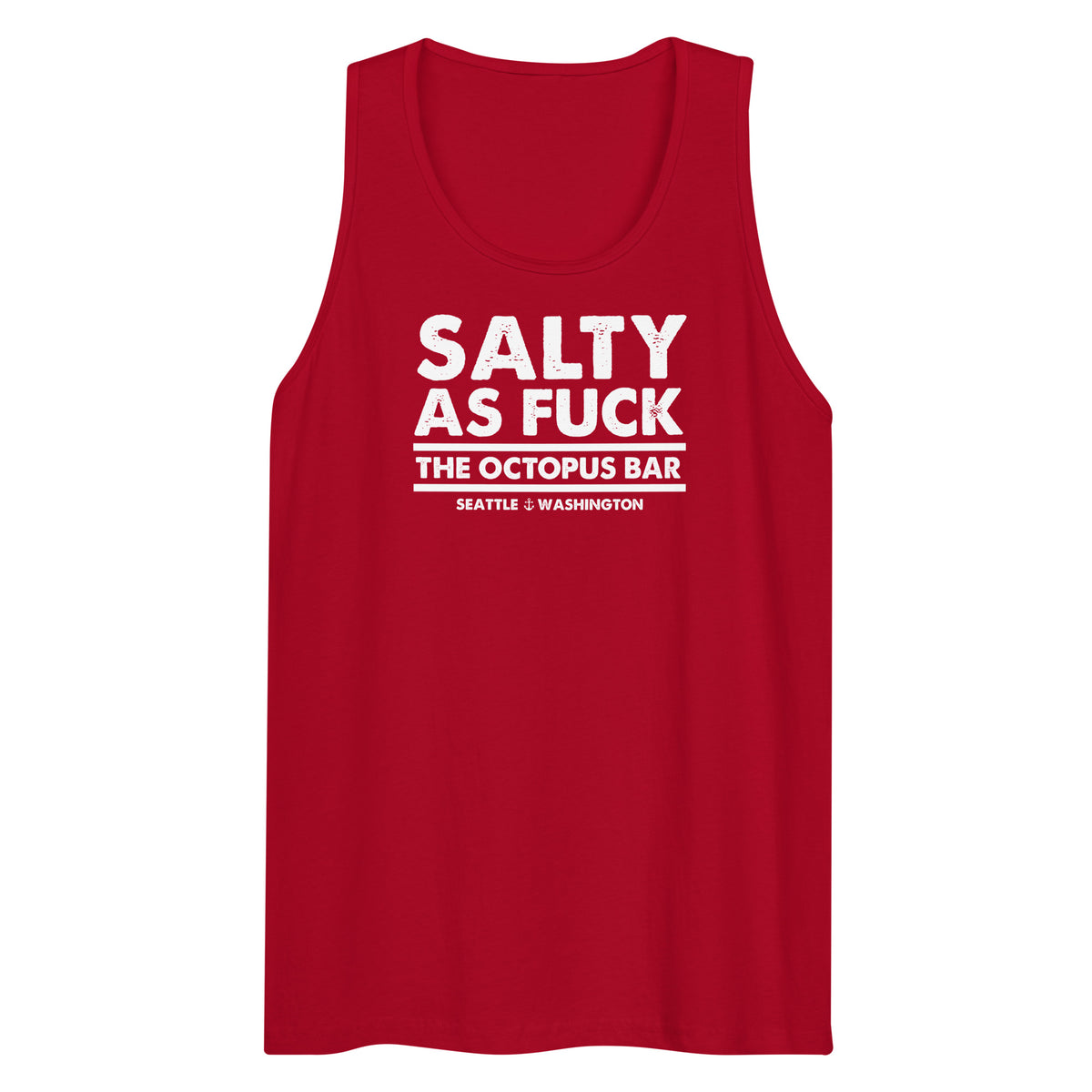 salty as fuck tank top