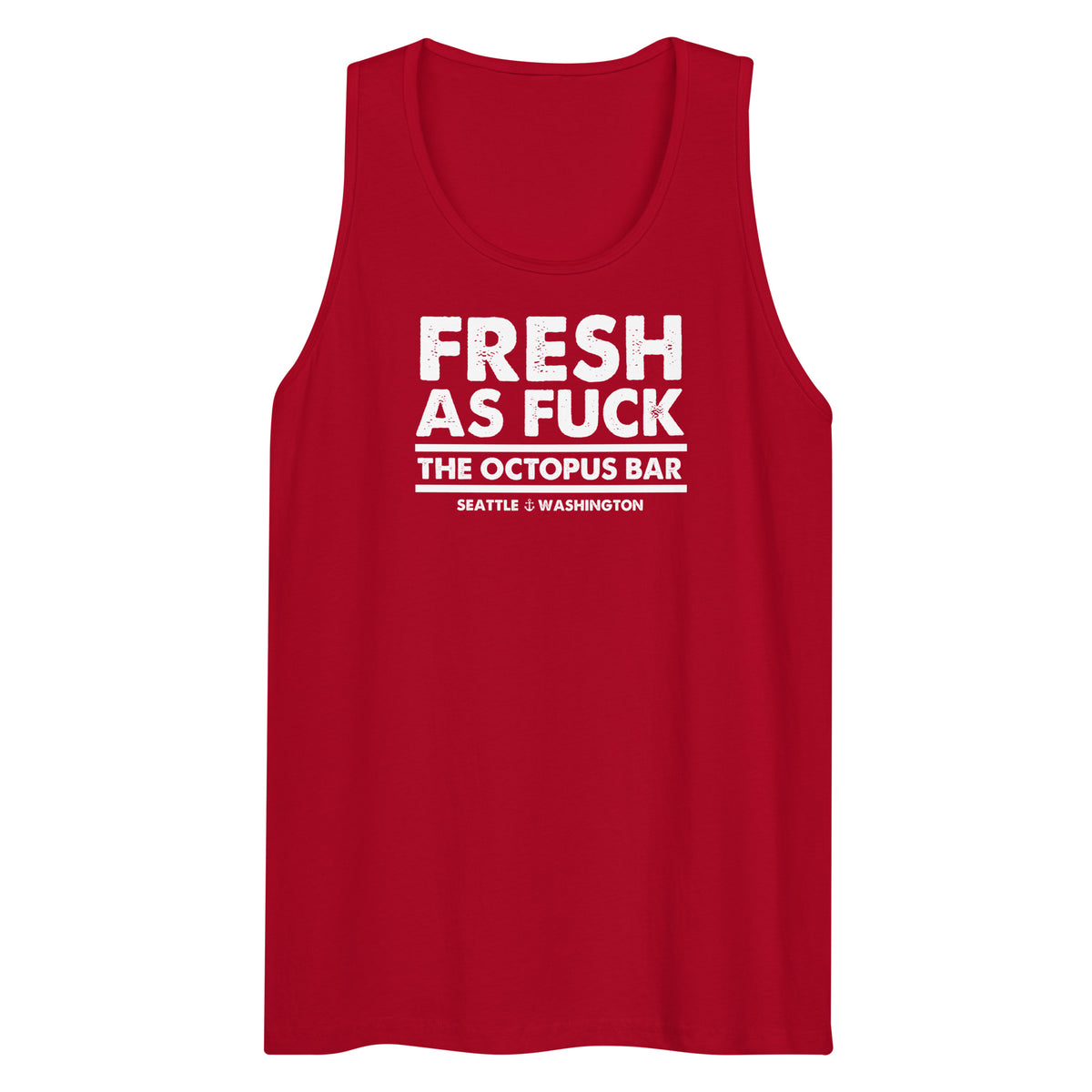 fresh as fuck tank top