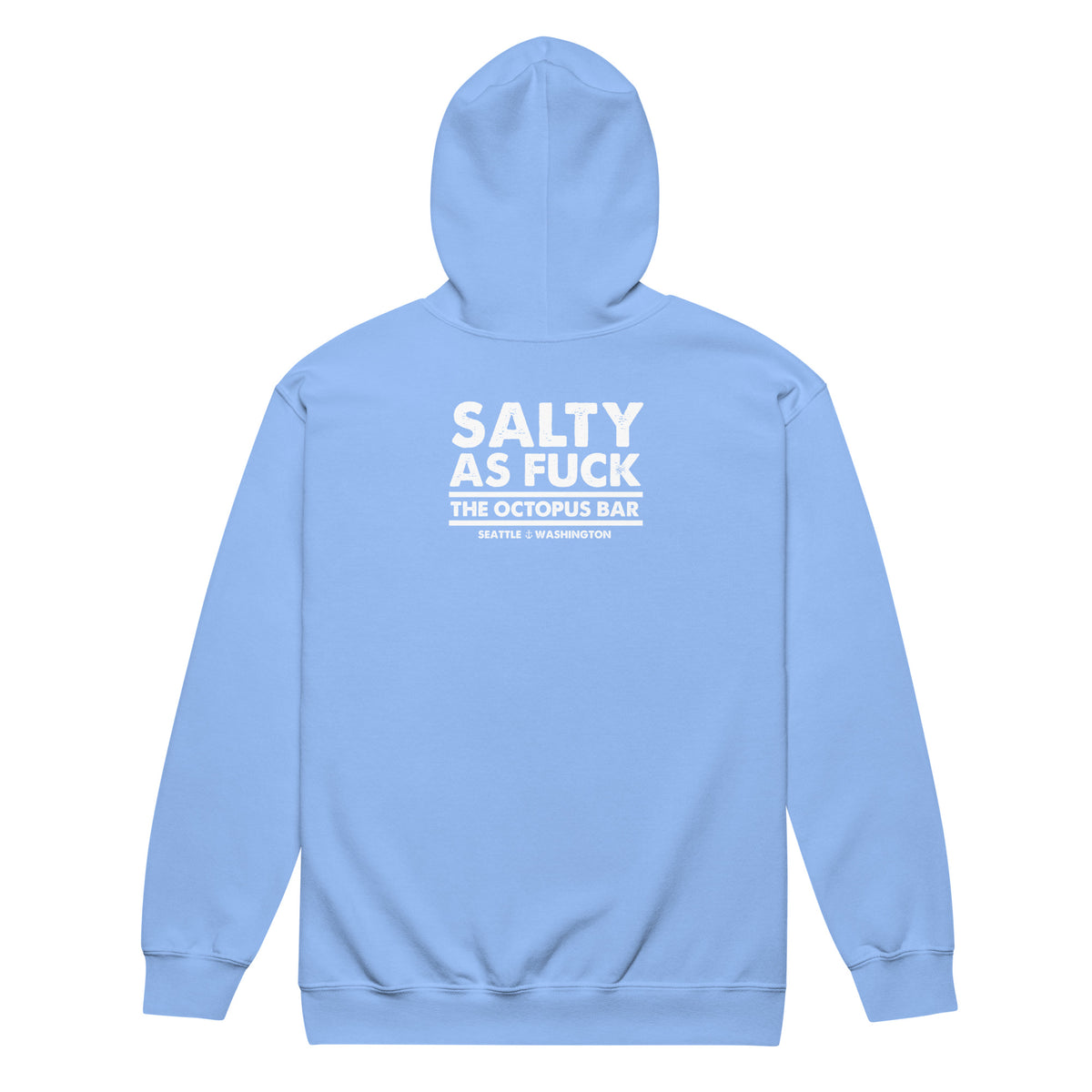 salty as fuck zip up hoodie