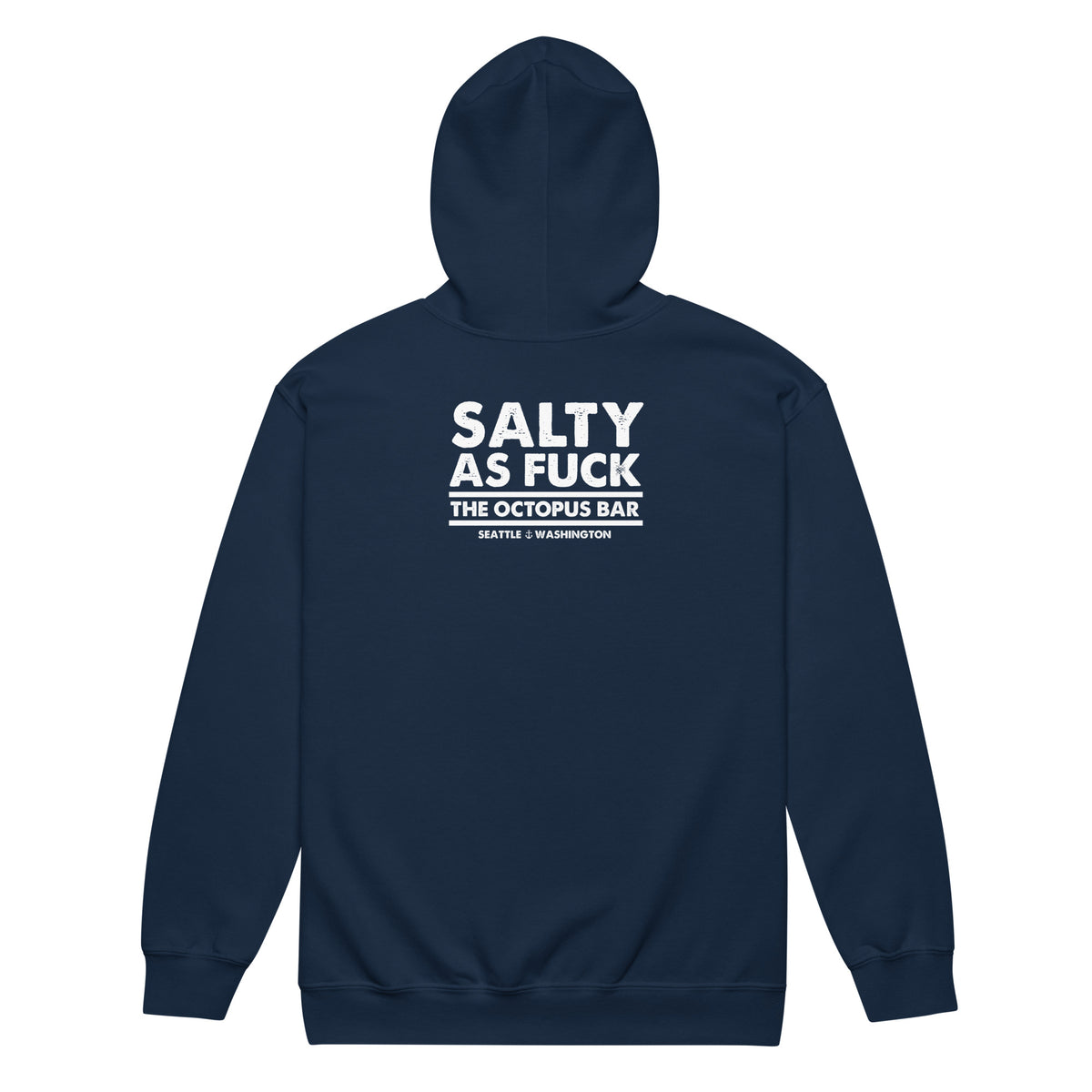 salty as fuck zip up hoodie