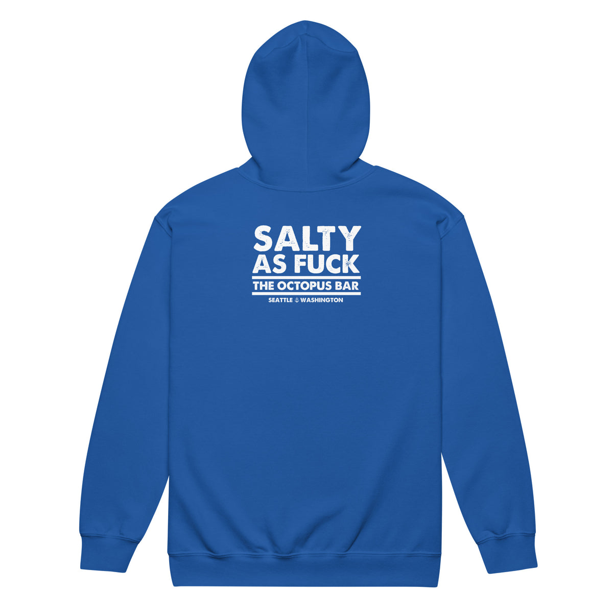 salty as fuck zip up hoodie