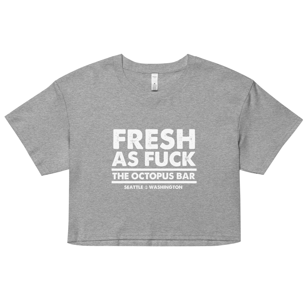 fresh as fuck crop top