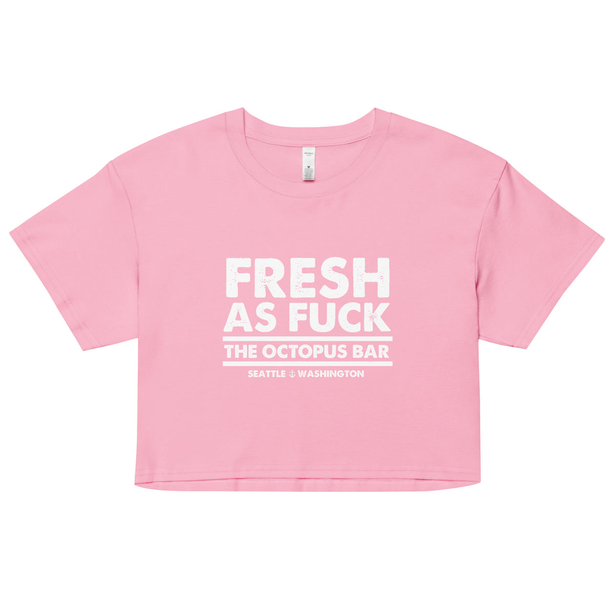 fresh as fuck crop top