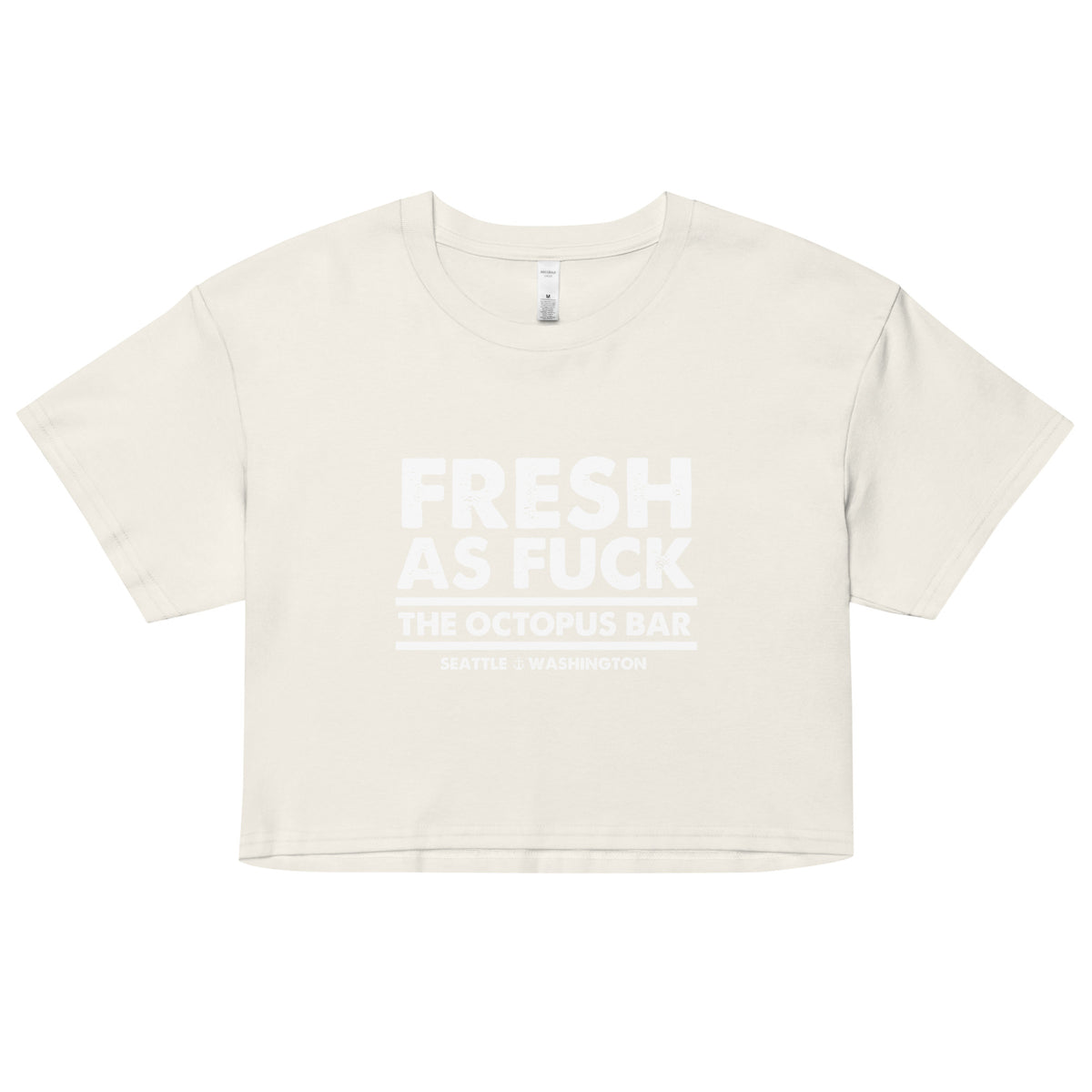 fresh as fuck crop top