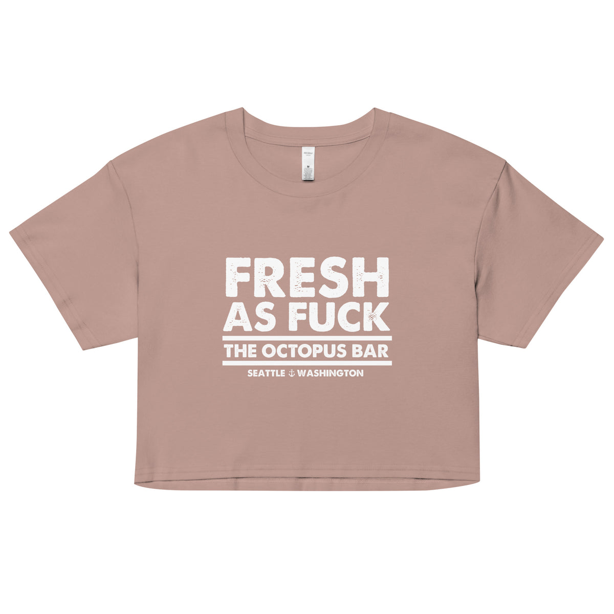 fresh as fuck crop top