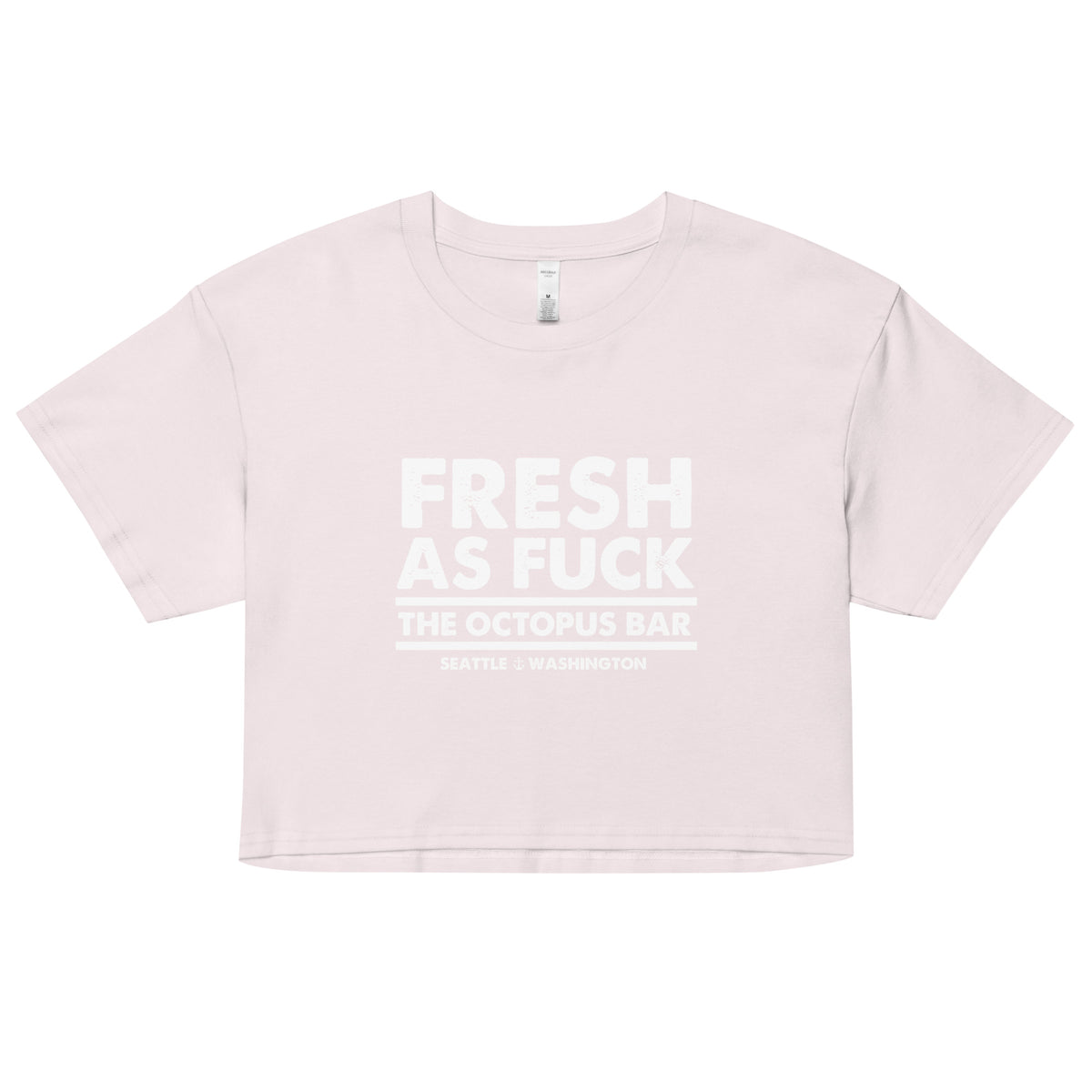 fresh as fuck crop top
