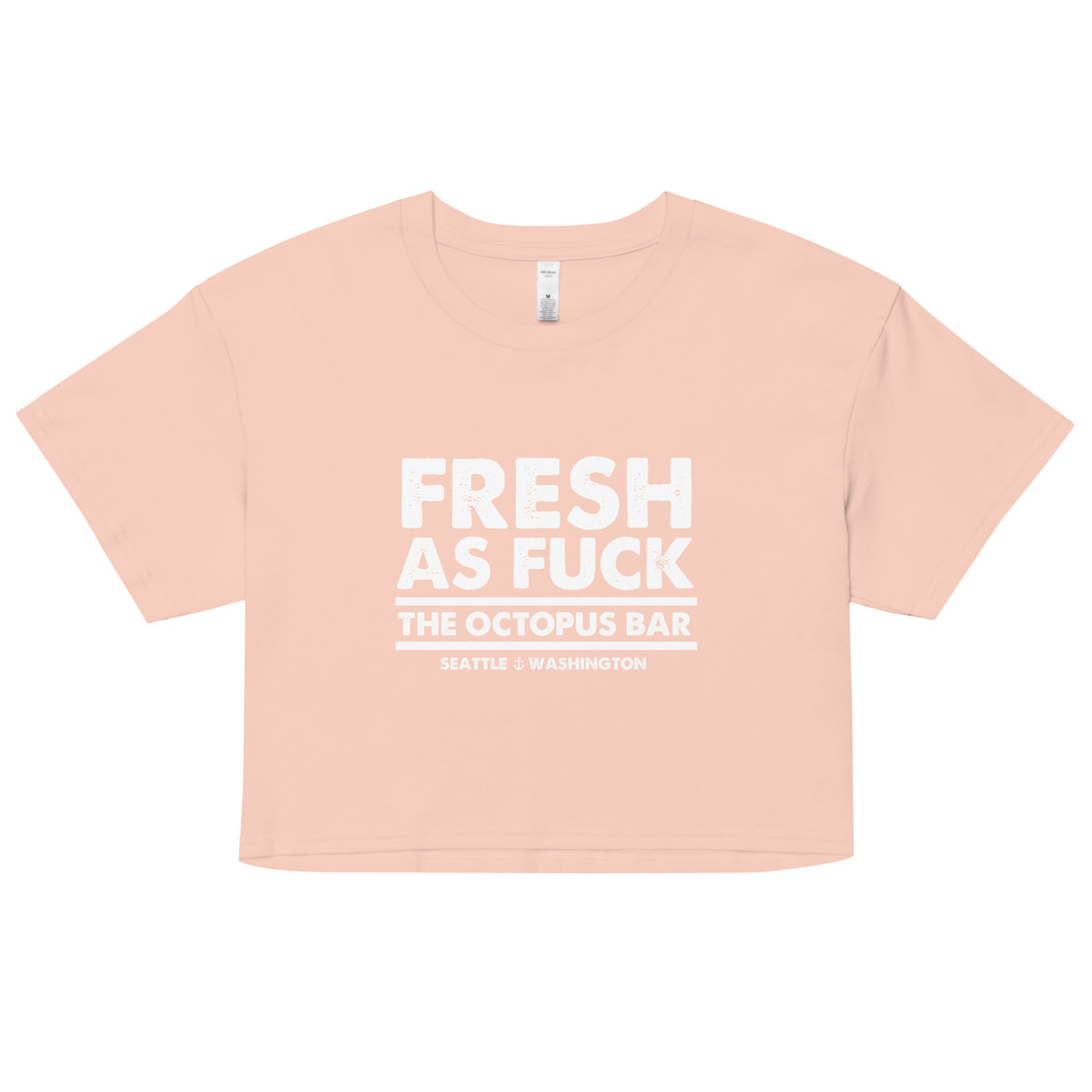 fresh as fuck crop top