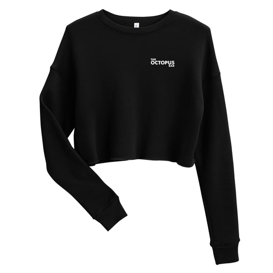 salty as fuck crop crewneck